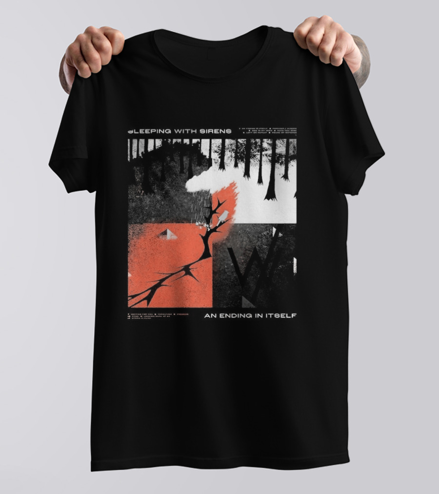 Sleeping Sirens An Ending In Itself 2026 Seasons Mineral Trees T-Shirt