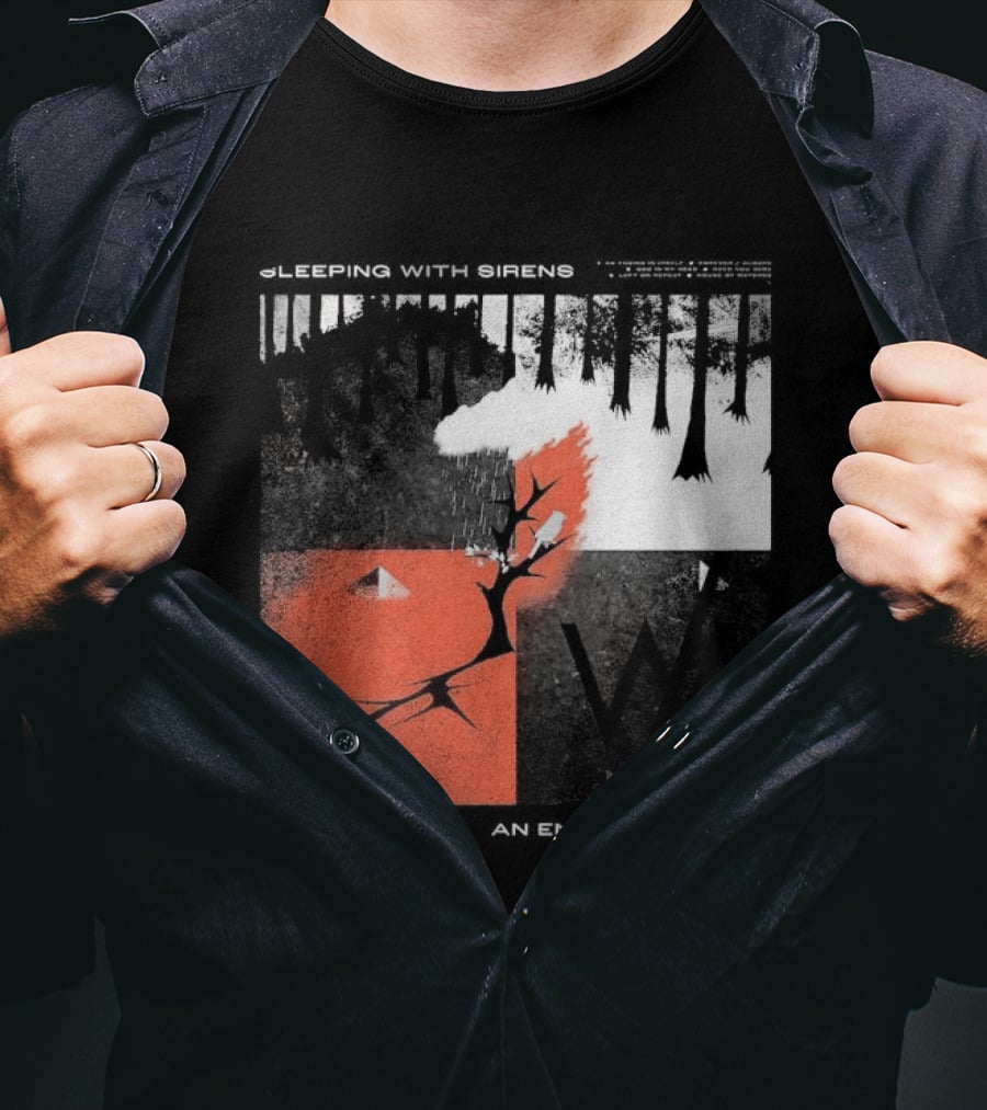 Sleeping Sirens An Ending In Itself 2026 Seasons Mineral Trees T-Shirt