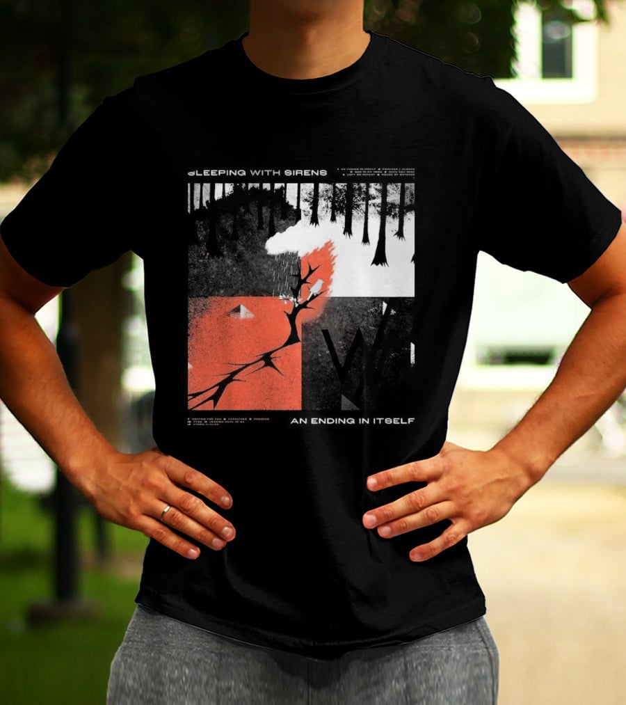 Sleeping Sirens An Ending In Itself 2026 Seasons Mineral Trees T-Shirt