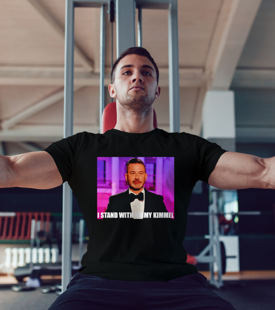 I Stand With Jimmy Kimmel Against Melania Trump T-Shirt