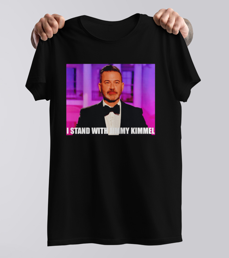 I Stand With Jimmy Kimmel Against Melania Trump T-Shirt