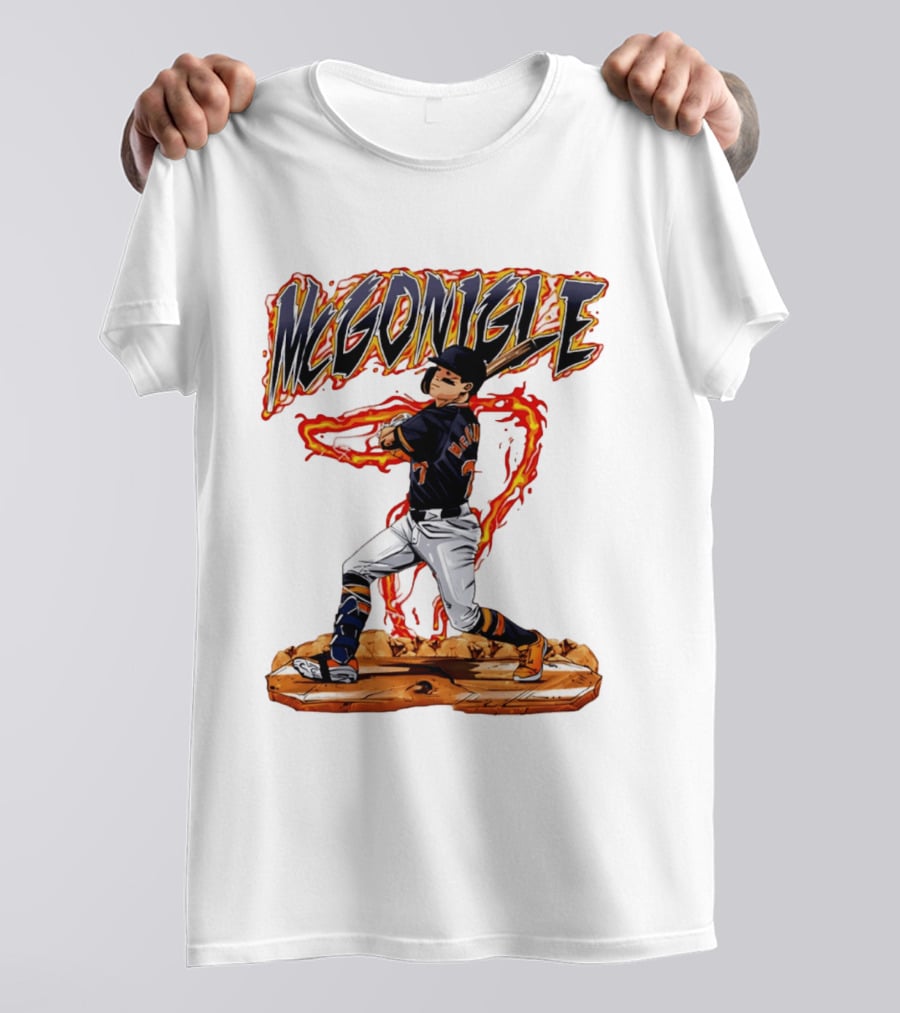 Kevin McGonigle Detroit Tigers 2026 Baseball Manga T-Shirt