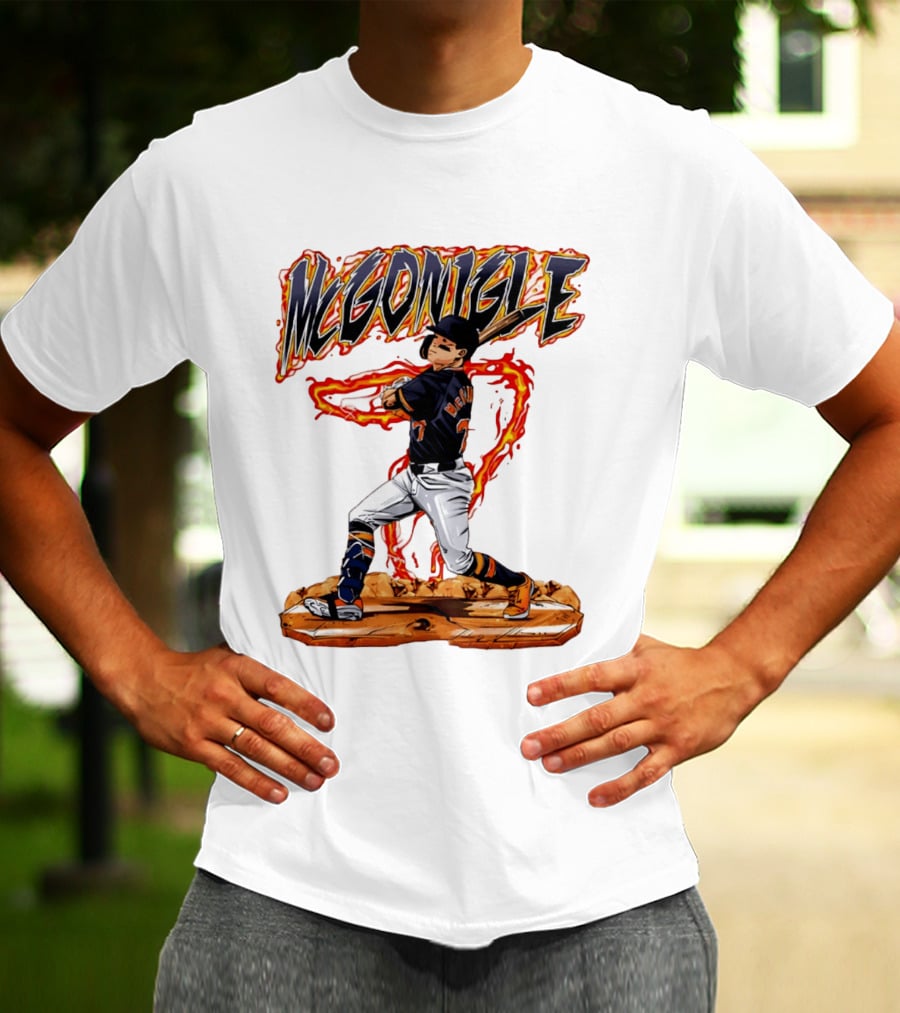 Kevin McGonigle Detroit Tigers 2026 Baseball Manga T-Shirt