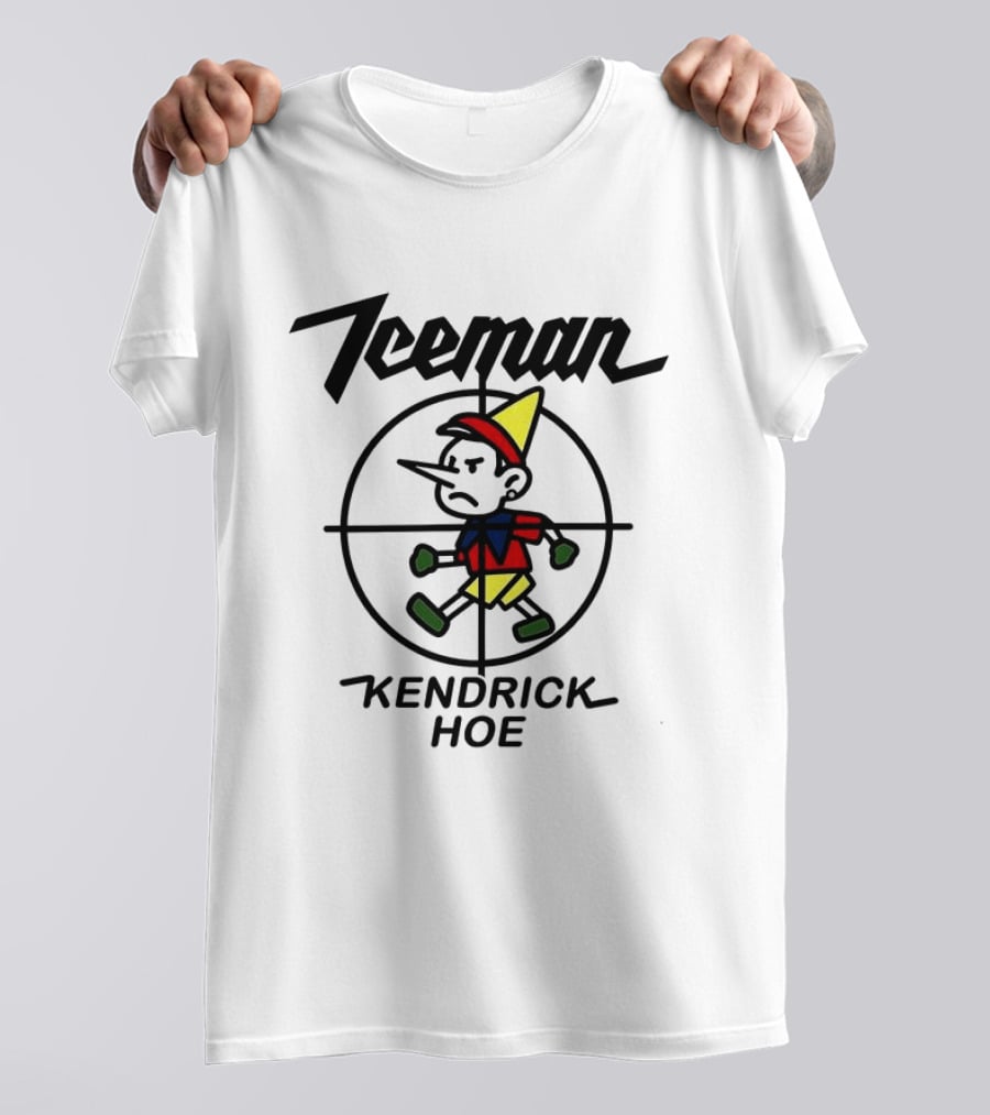 Teeman Kendrick Hoe Pinocchio Crosshairs T-Shirt