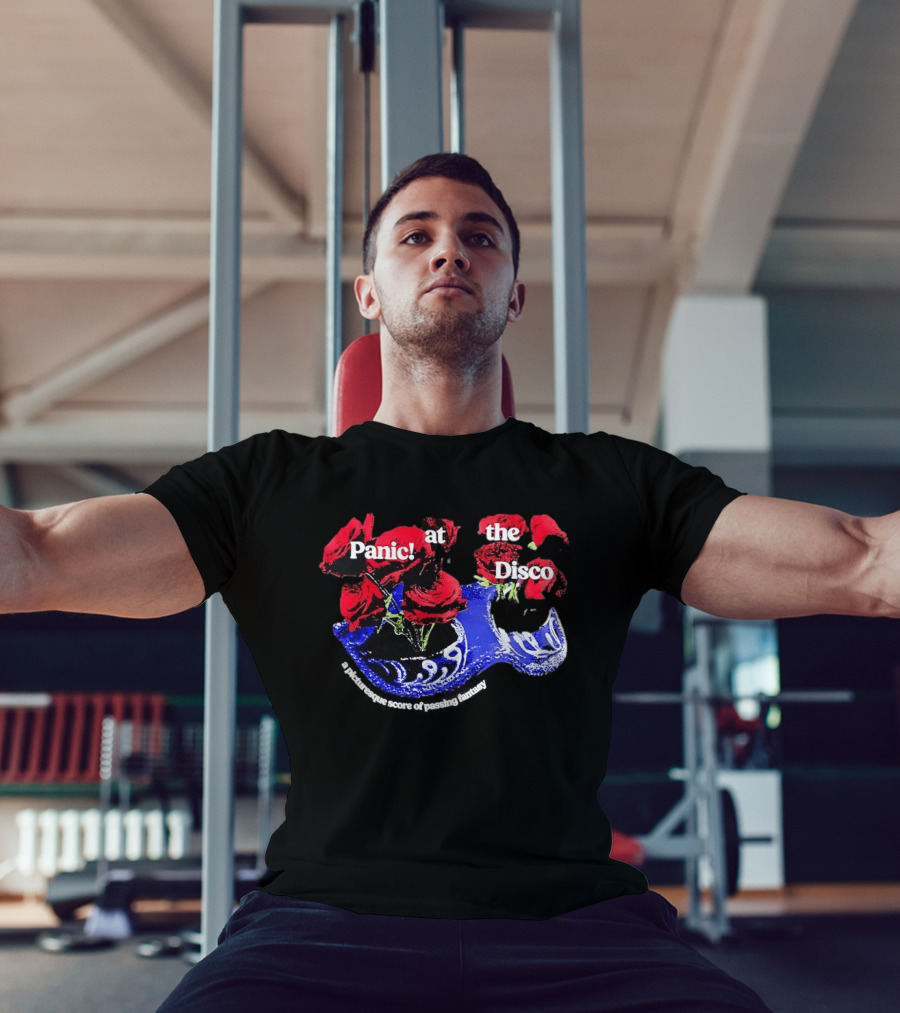Panic At The Disco Rose Mask Passing Fantasy T-Shirt