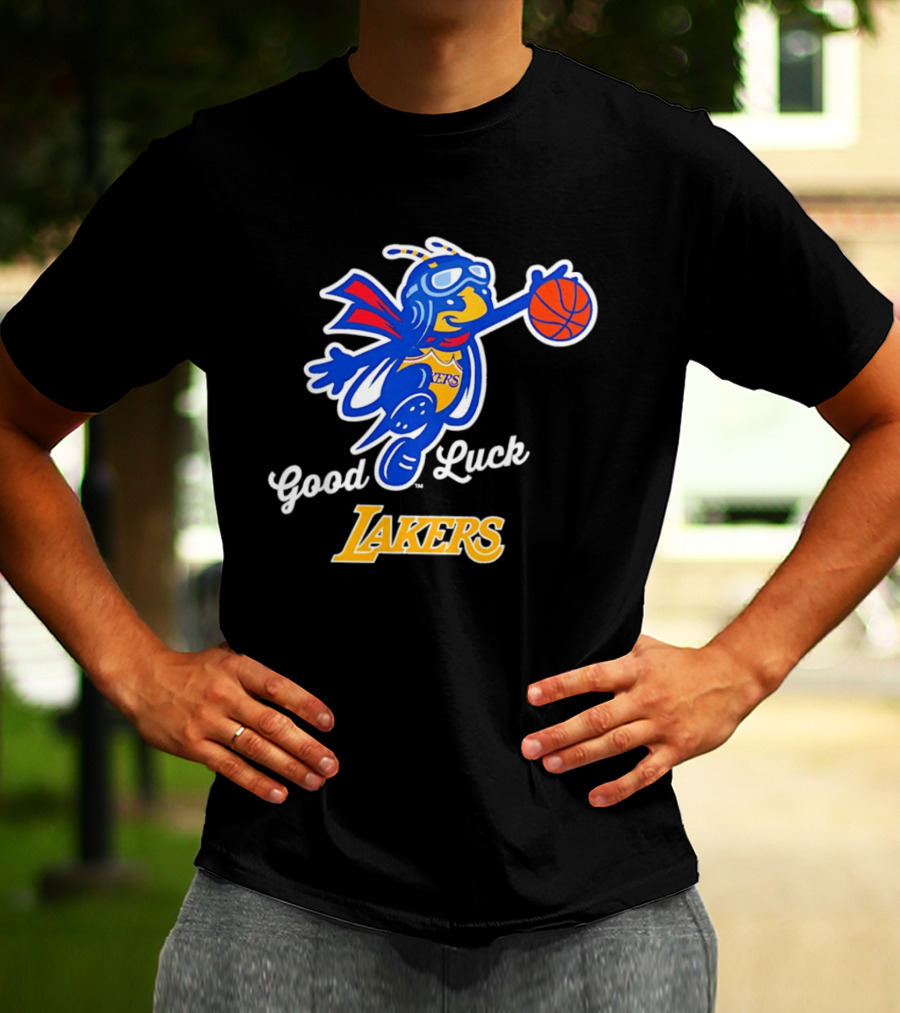 Good Luck Lakers Bee Basketball Team Spirit T-Shirt