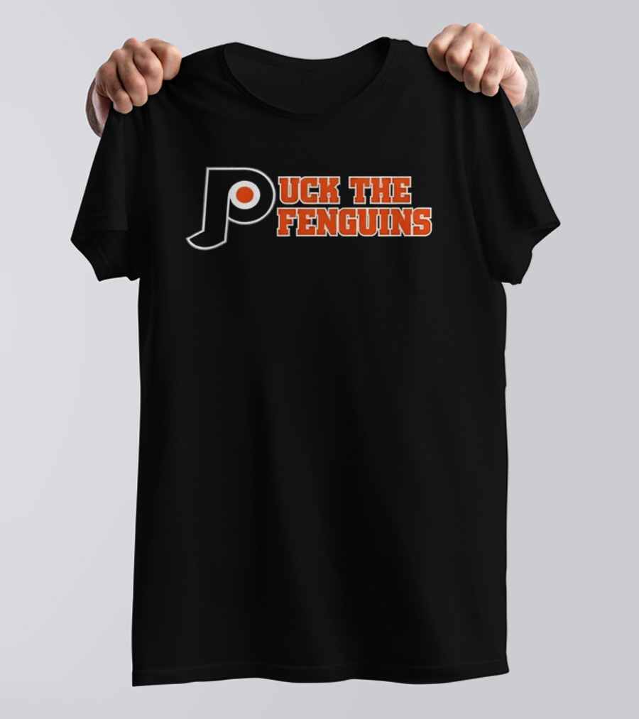 Philadelphia Flyers Puck The Fenguins T-Shirt