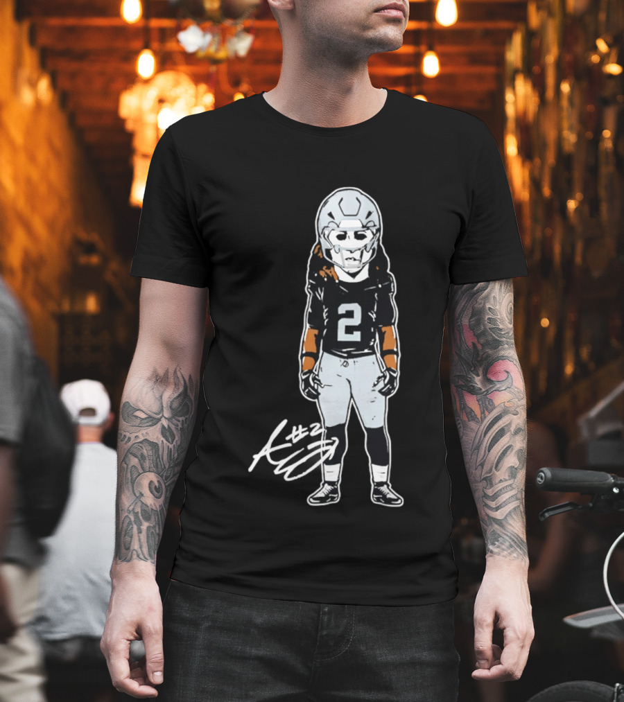 Boogeyman Ashton Jeanty Las Vegas Football Number 2 T-Shirt