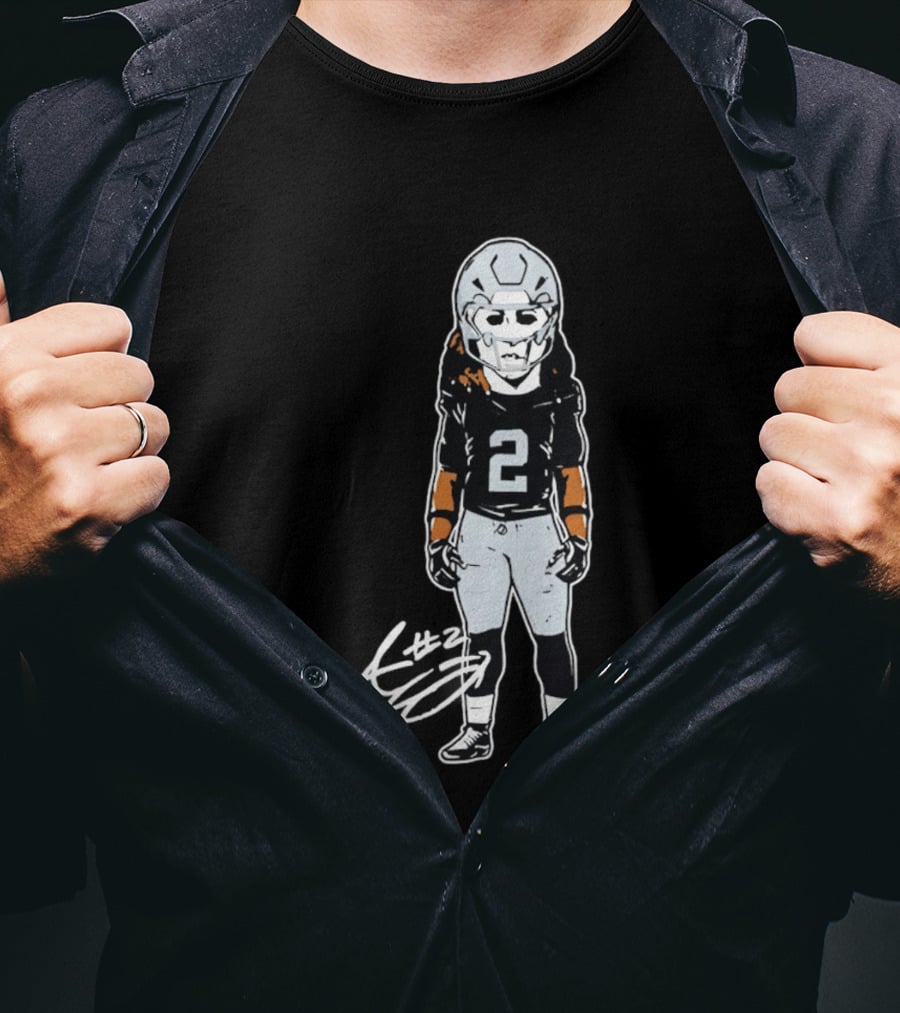 Boogeyman Ashton Jeanty Las Vegas Football Number 2 T-Shirt
