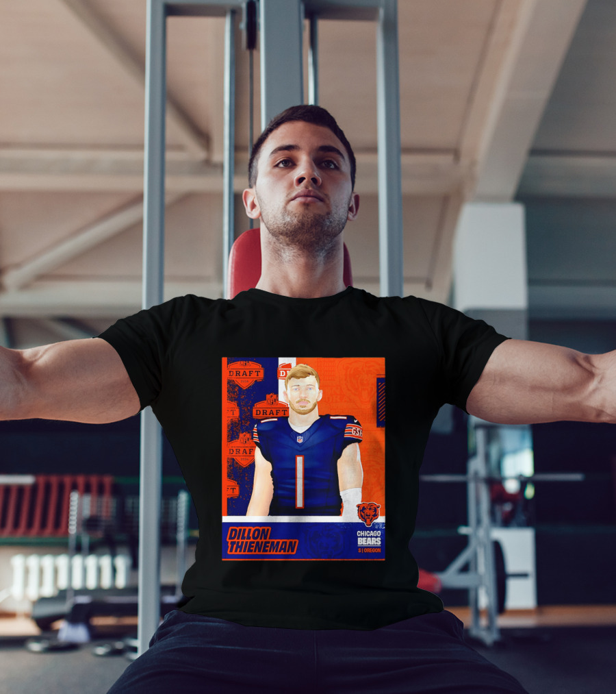 NFL 2026 Draft Chicago Bears Dillon Thieneman Oregon T-Shirt