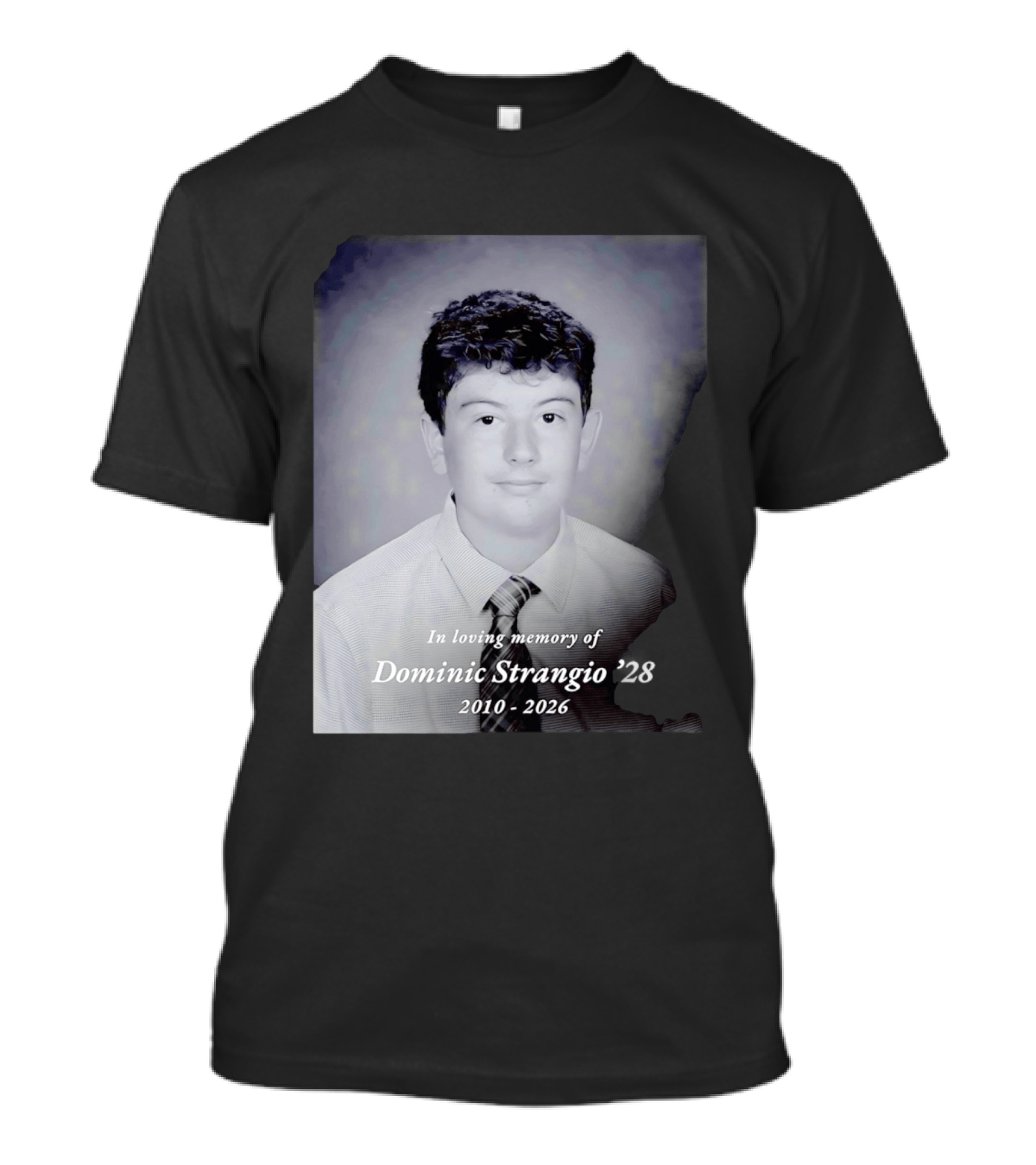 In Loving Memory Of Dominic Strangio 2010 2026 T-Shirt