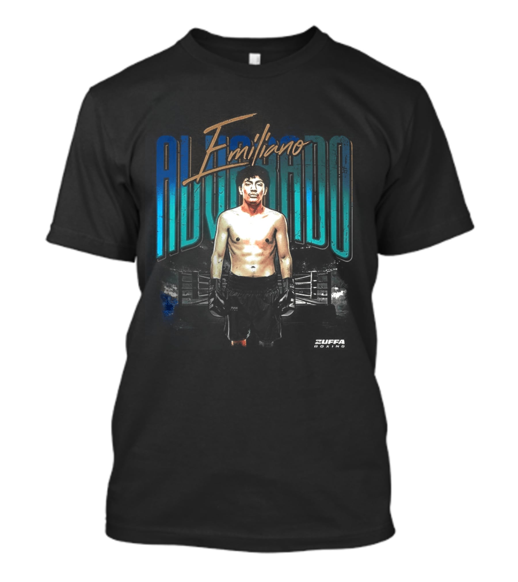 Emiliano Alvarado Zuffa Boxing Fighter Pose Arena Alvarado T-Shirt