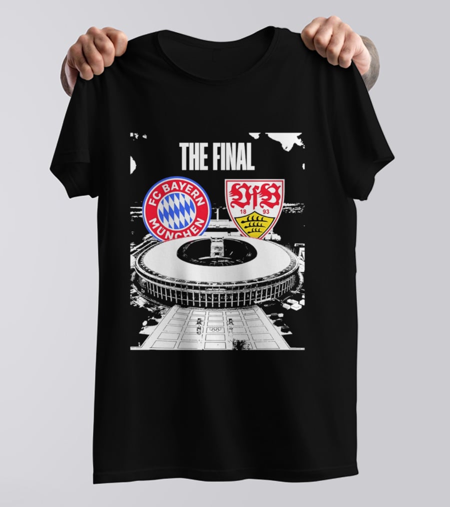 FC Bayern München Vs VfB Stuttgart The Final DFB Pokal 2026 T-Shirt