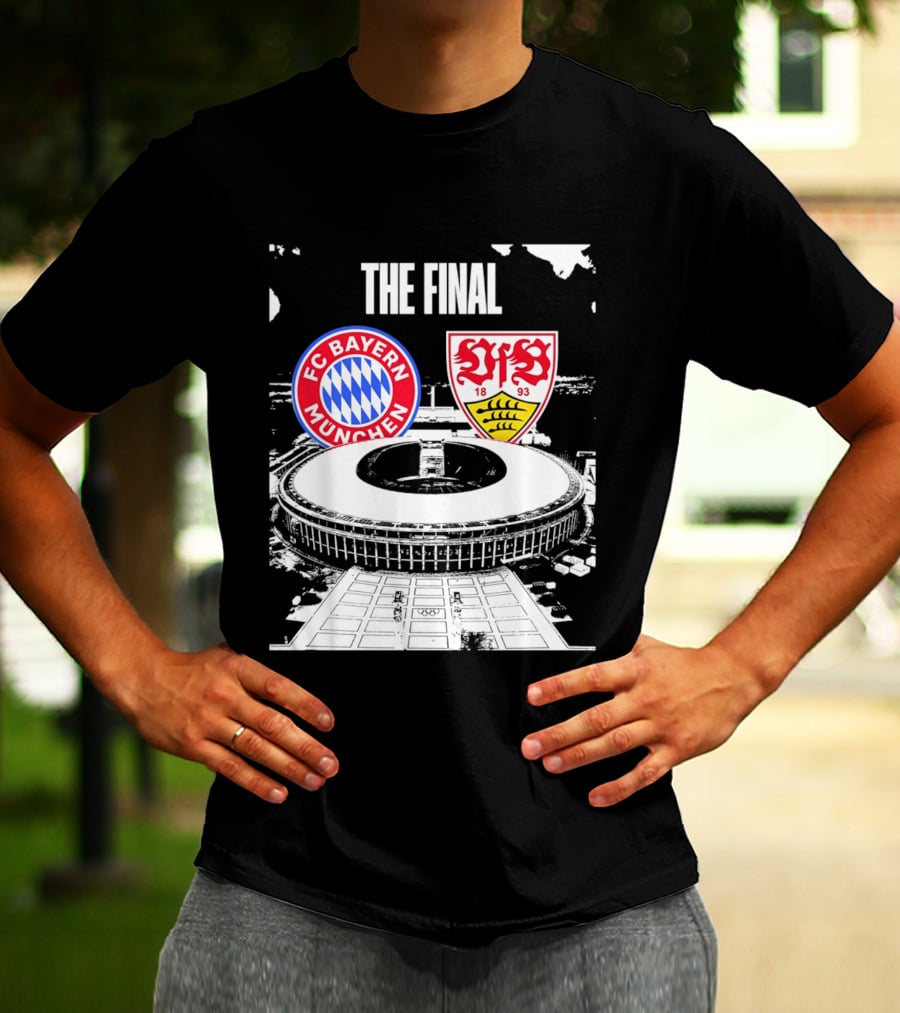 FC Bayern München Vs VfB Stuttgart The Final DFB Pokal 2026 T-Shirt