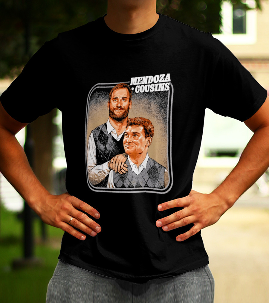 Mendoza Cousins Duo Sweater Vest Pairing T-Shirt