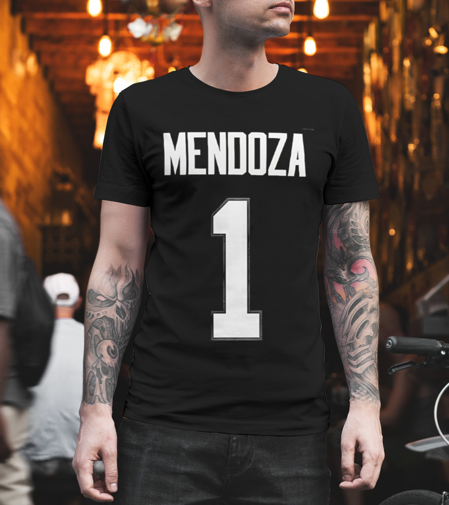 Las Vegas Raiders Fernando Mendoza Number 1 Jersey T-Shirt