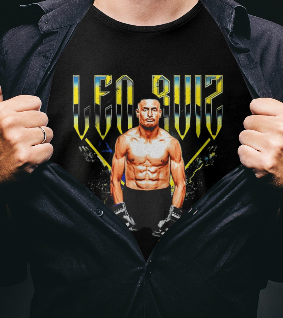 LEO RUIZ Boxing Fighter Pose T-Shirt