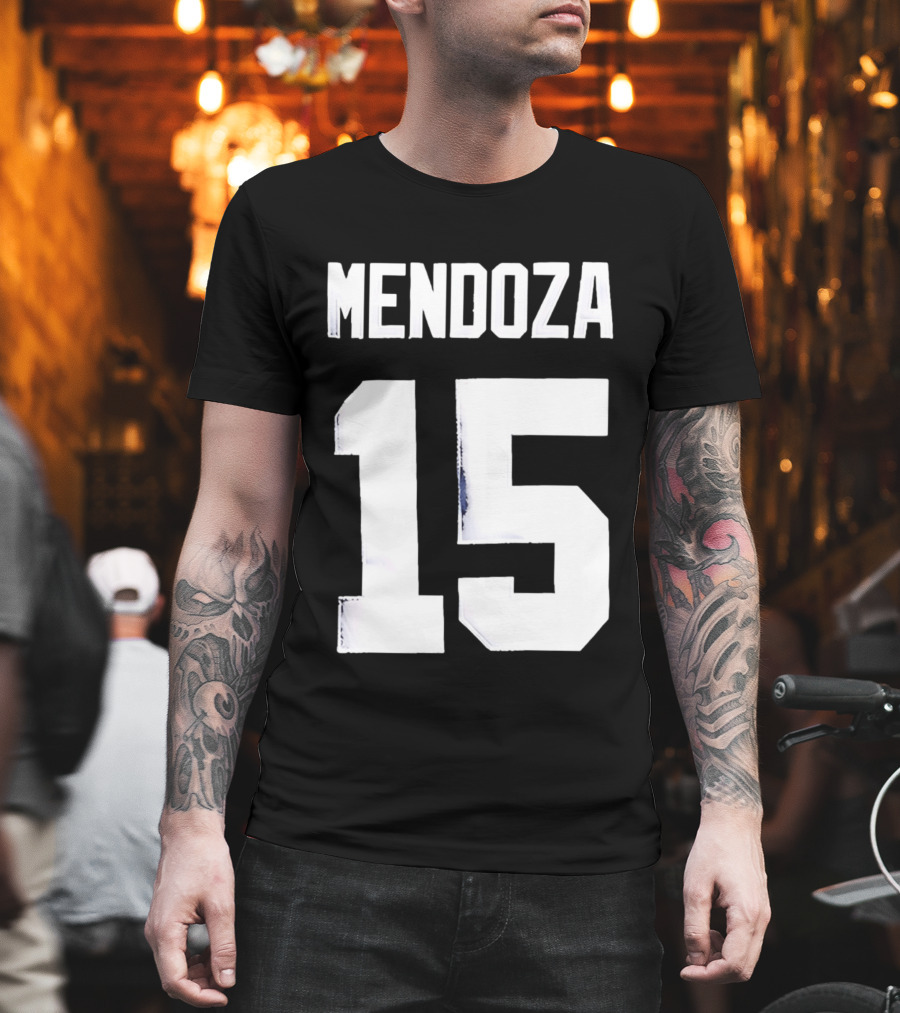 Mendoza 15 Las Vegas Raiders T-Shirt
