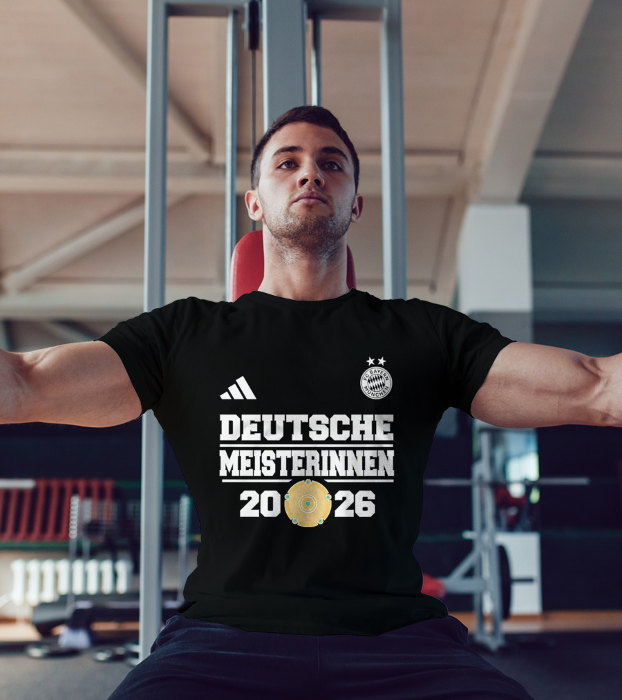 FC Bayern Munich Deutsche Meisterinnen 2026 T-Shirt