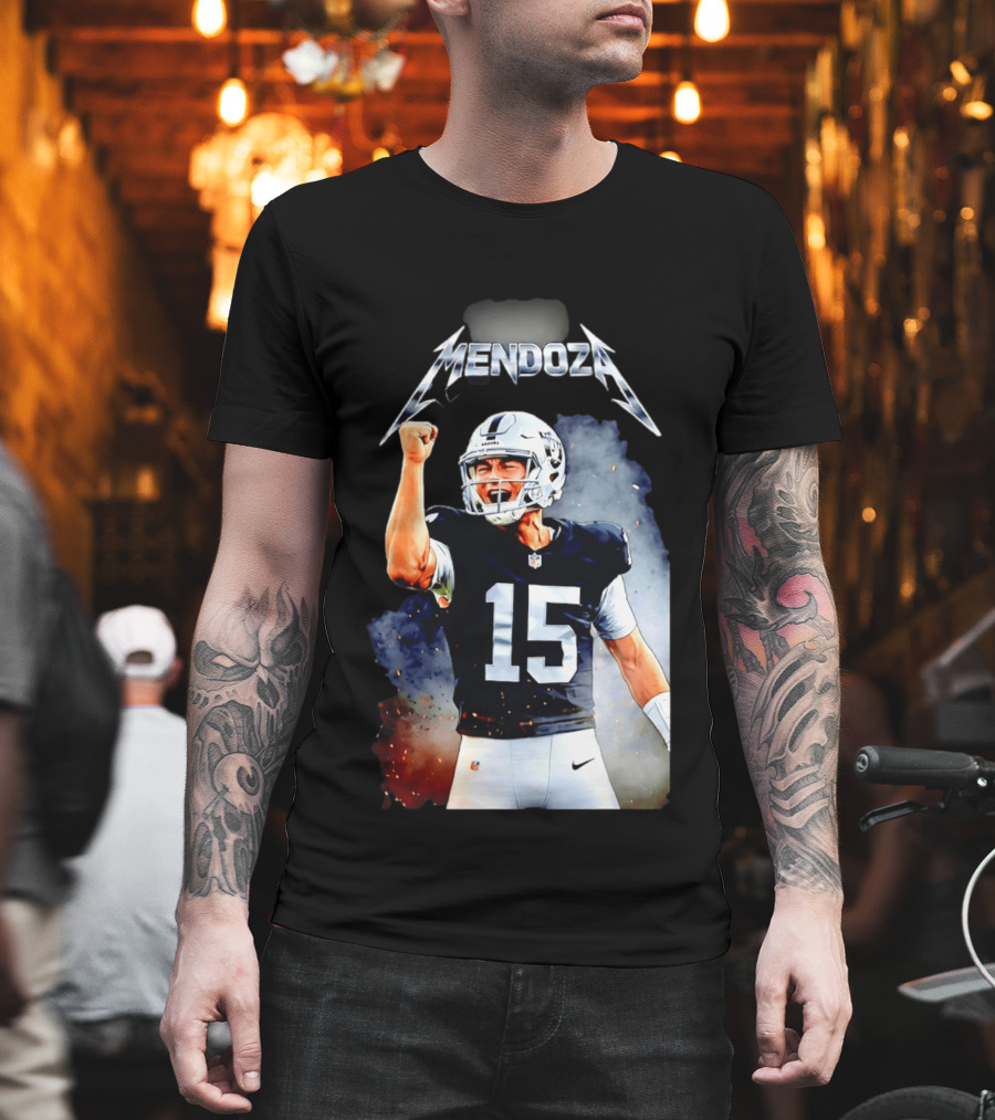 Mendoza Las Vegas Raiders 2026 Draft Fan Gear T-Shirt