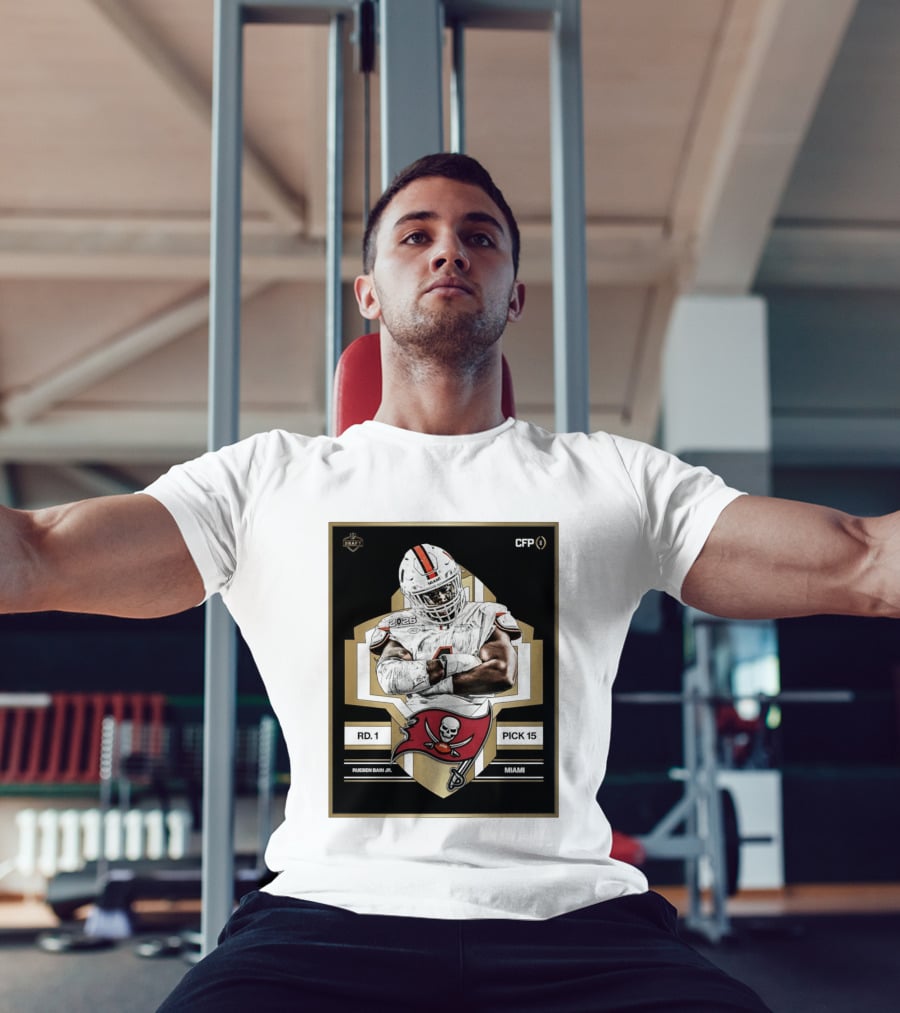 Rueben Bain Jr Miami 2026 Draft Tampa Bay Buccaneers Pick 15 T-Shirt