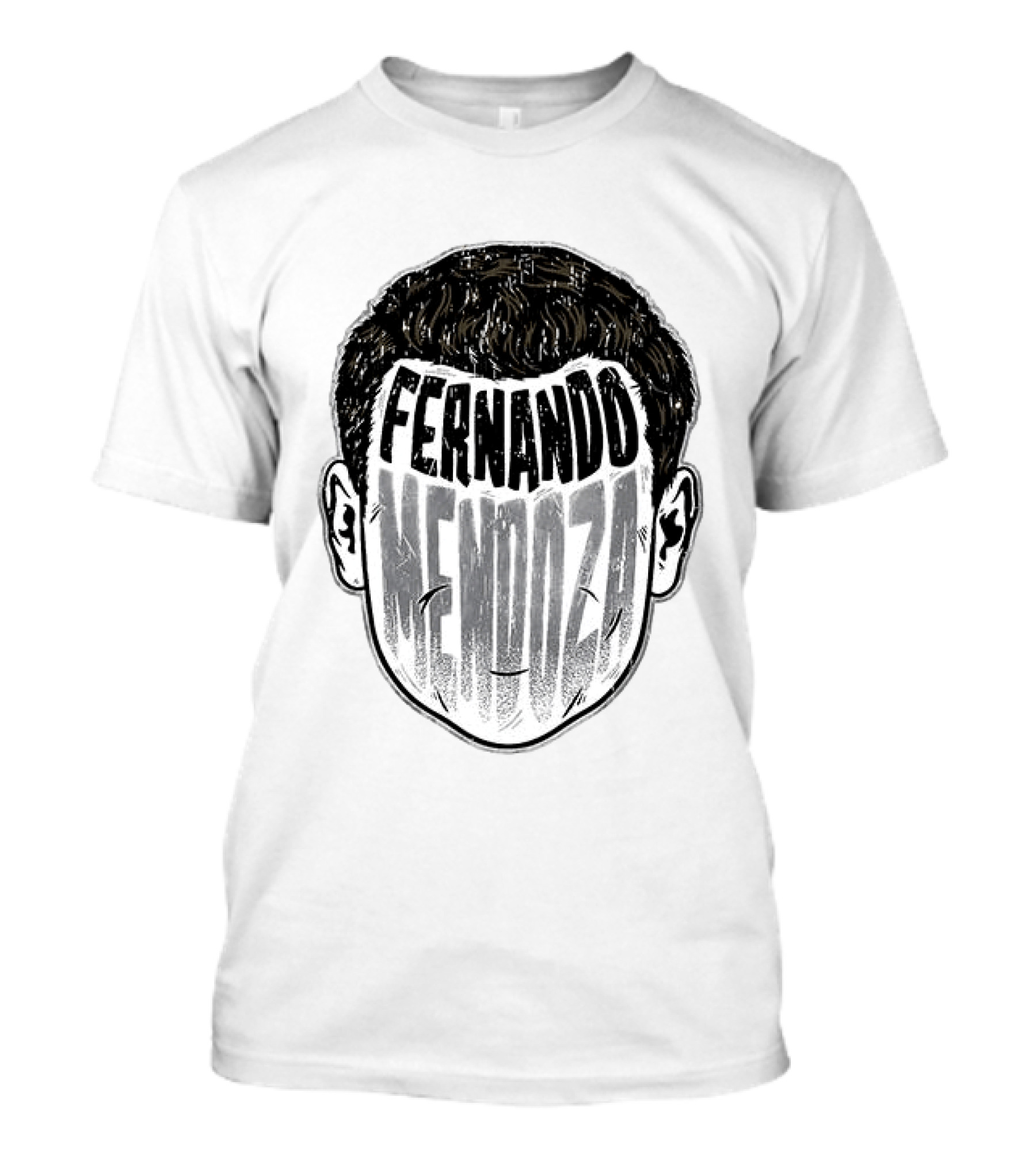 Fernando Mendoza Las Vegas Raiders NHL Face T-Shirt