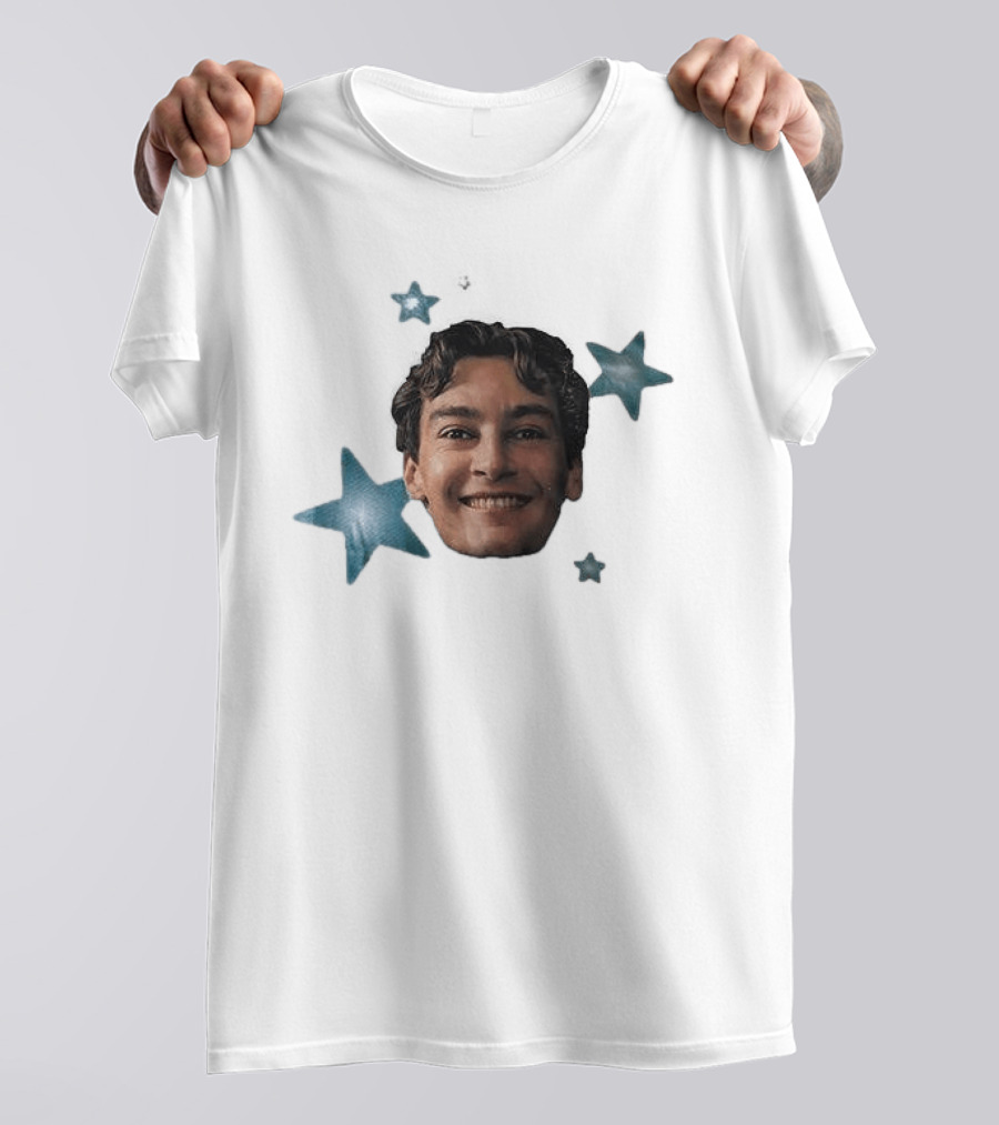 George Sixty Three Starry Smiling Face T-Shirt