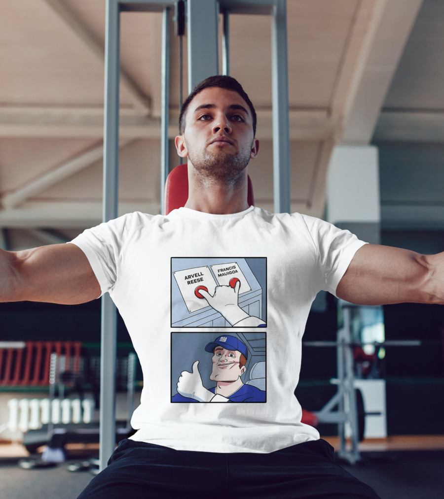 New York Giants Arvell Reese Francis Mauigoa Dual Selection Meme T-Shirt