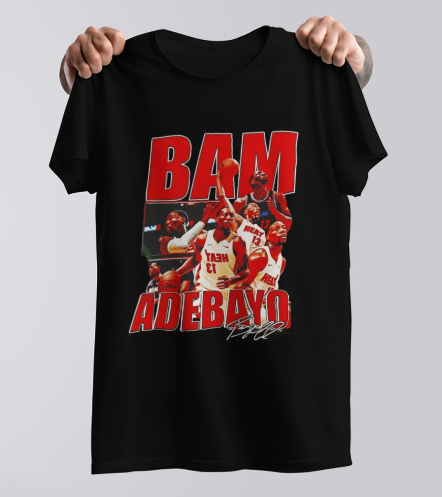 Bam Adebayo Heat Basketball Highlights And Scoring Feat T-Shirt