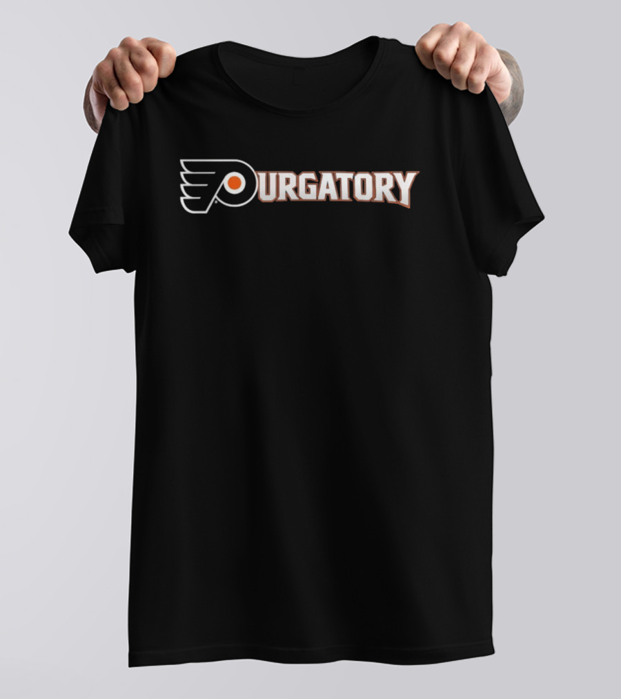 Philadelphia Flyers Purgatory Logo Style Fan T-Shirt