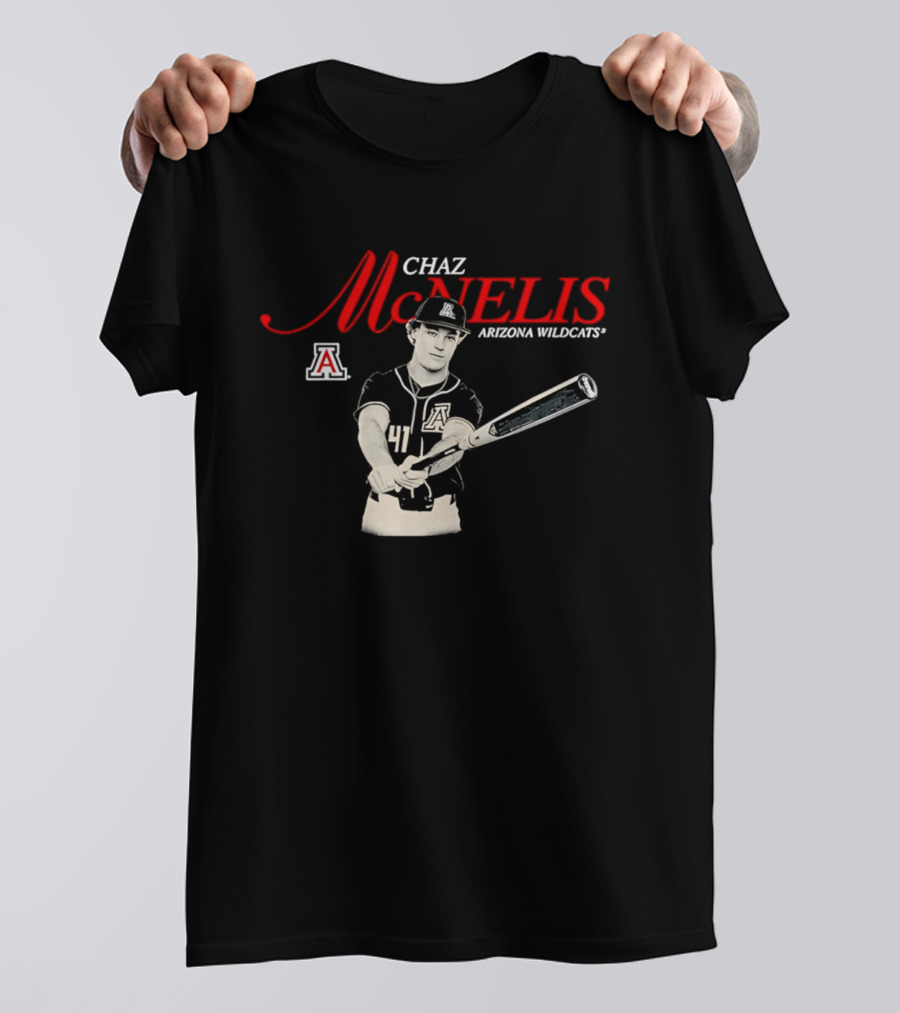 Chaz McNelis Arizona Wildcats Baseball NCAA Legacy T-Shirt