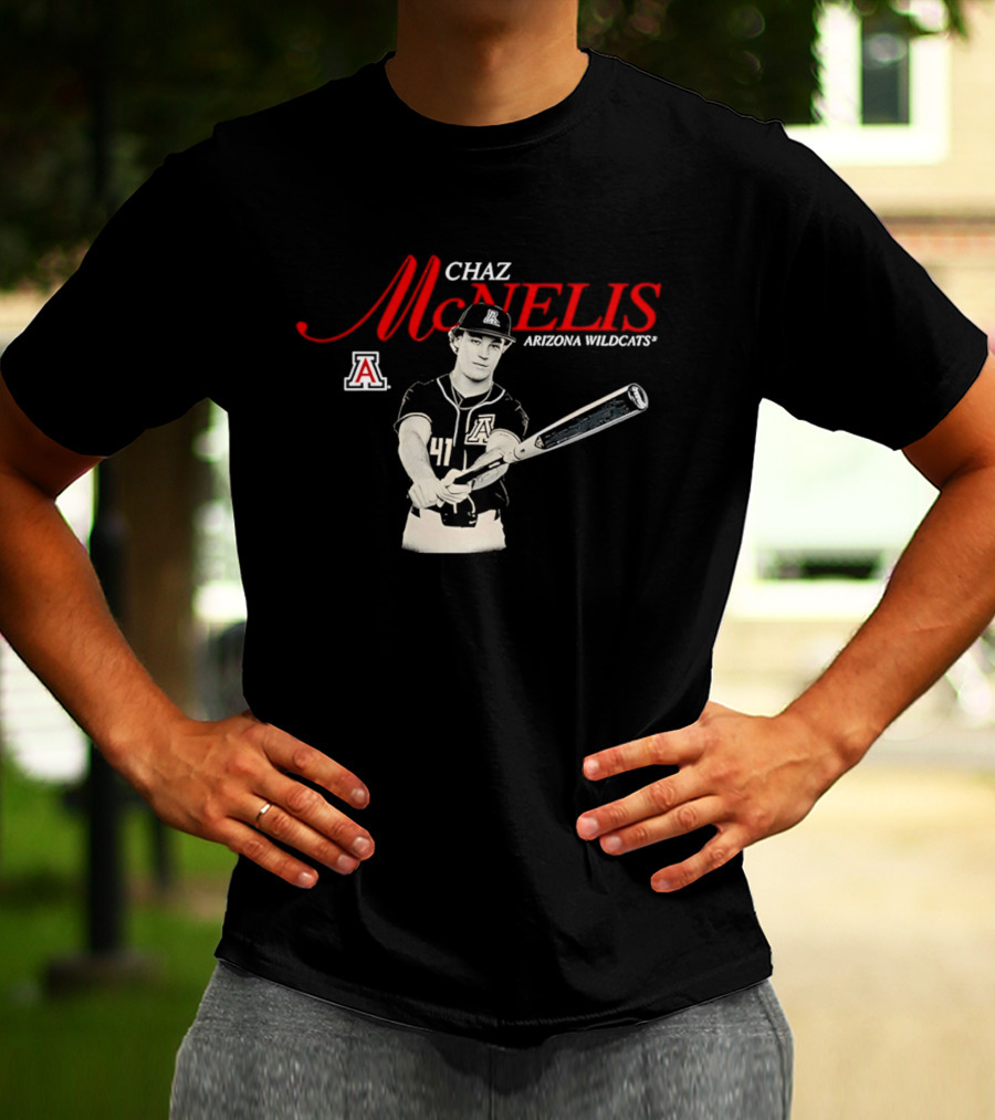 Chaz McNelis Arizona Wildcats Baseball NCAA Legacy T-Shirt