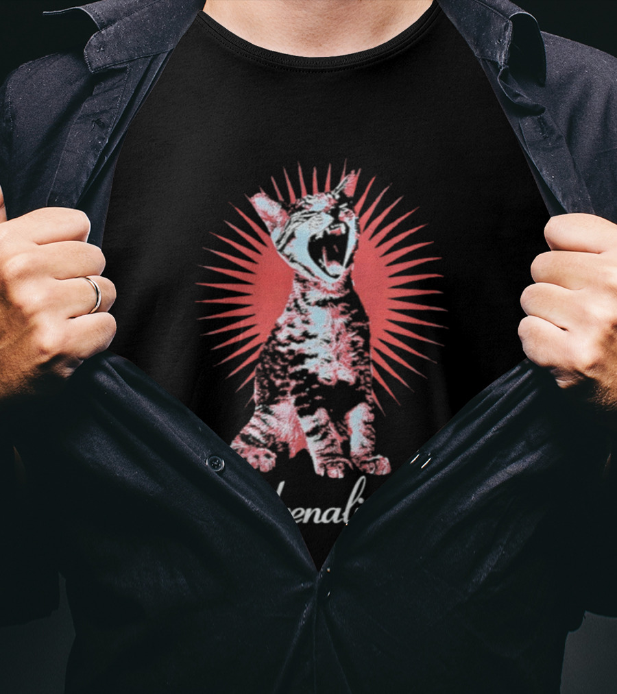 Adrenaline Deftone Cat Sunburst T-Shirt
