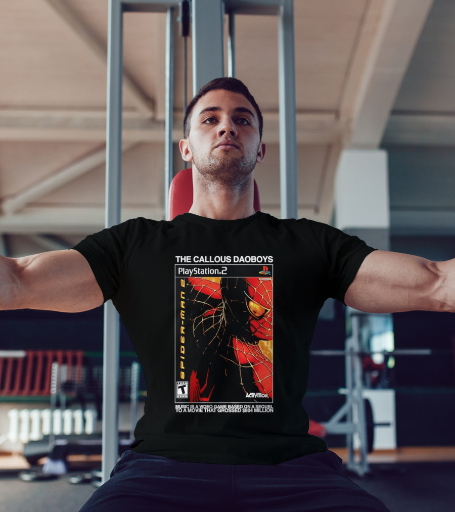The Callous Daoboys PlayStation Spider Man 2 Activision Video Game Sequel T-Shirt