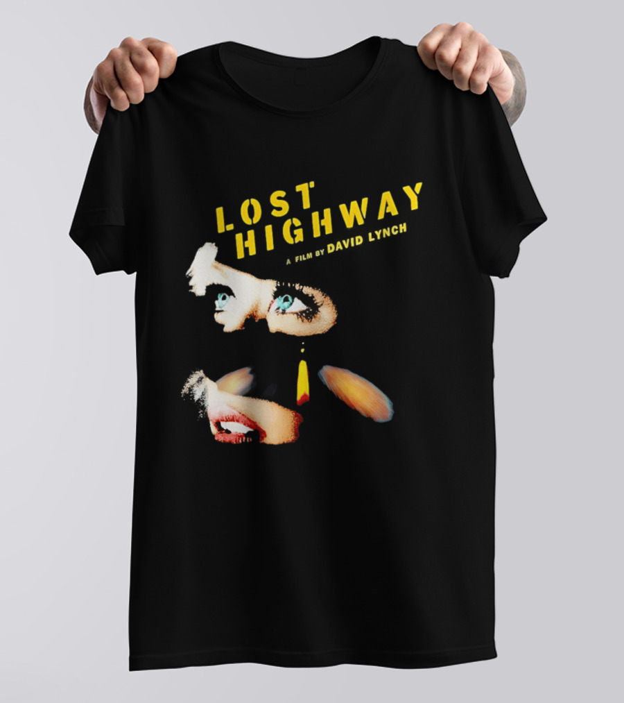 Lost Highway David Lynch Movie Surreal Elements Eyes Lips T-Shirt