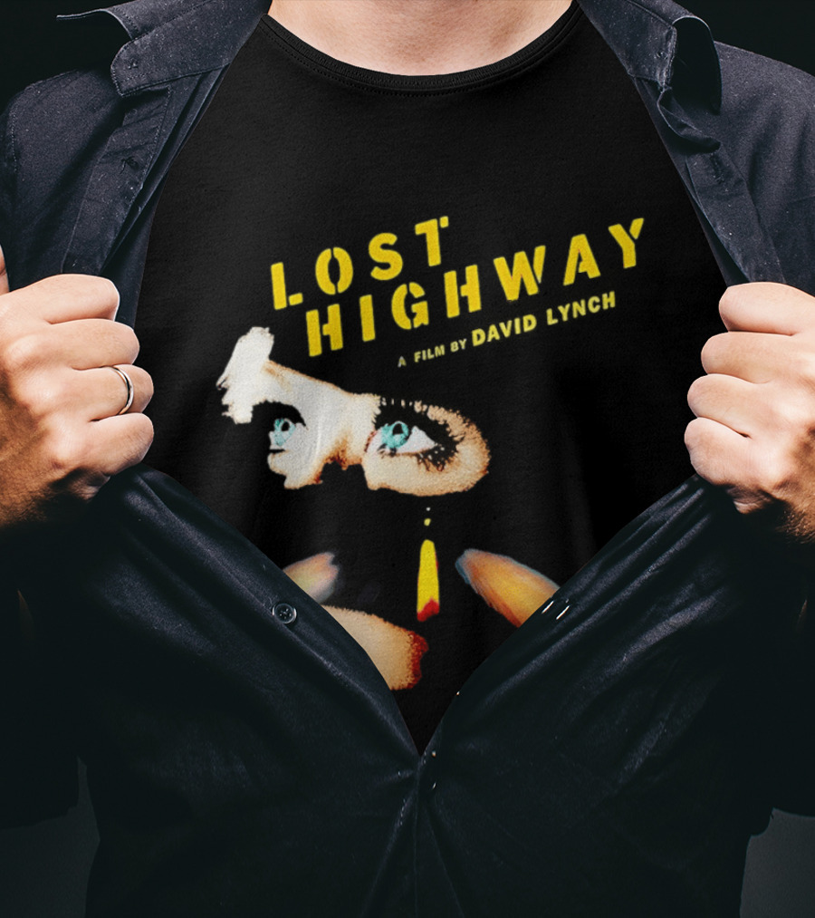 Lost Highway David Lynch Movie Surreal Elements Eyes Lips T-Shirt