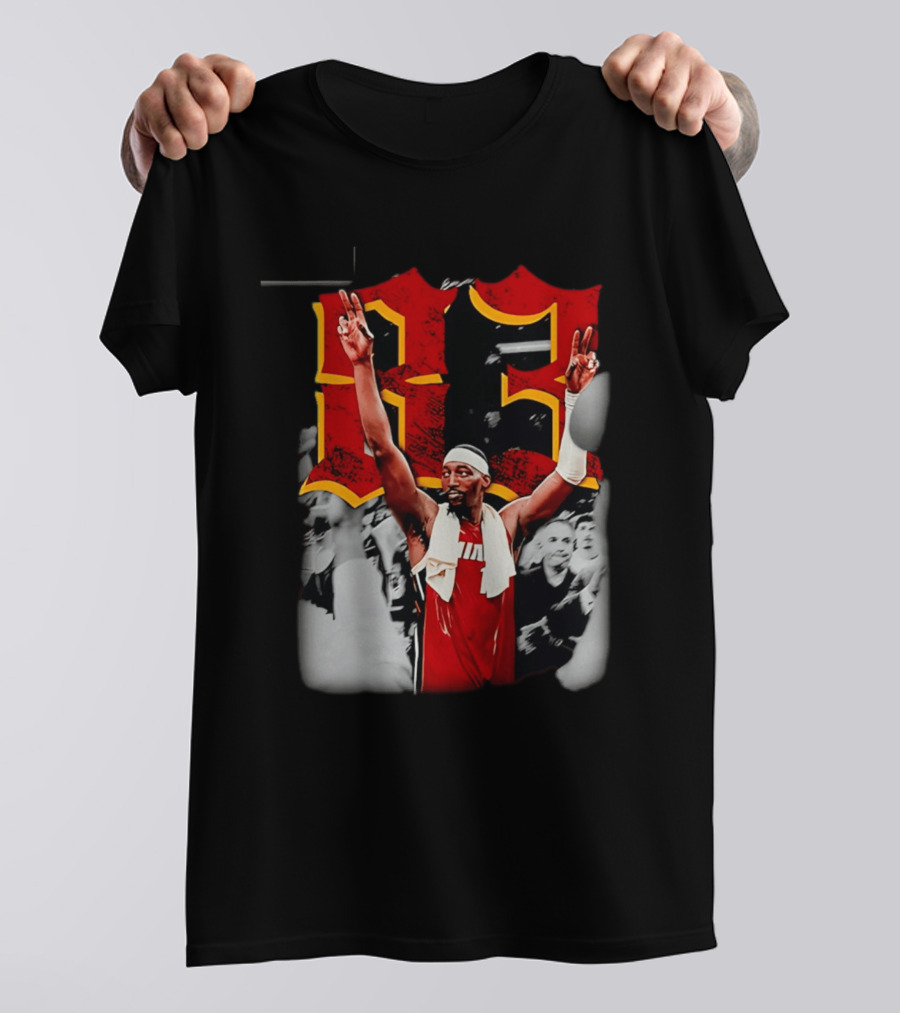 Miami Heat Bam Adebayo 13 Fan Collage T-Shirt