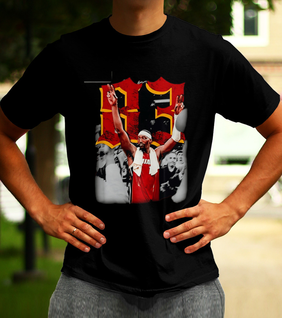 Miami Heat Bam Adebayo 13 Fan Collage T-Shirt
