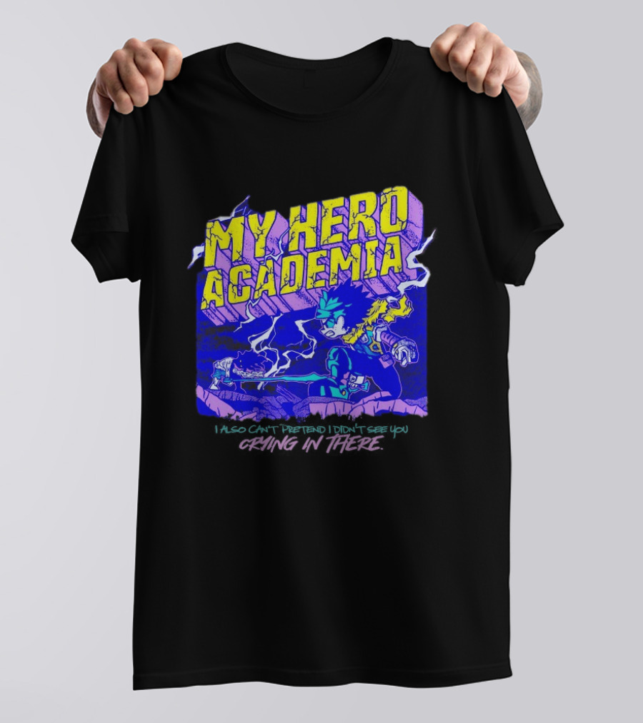 My Hero Academia Izuku Midoriya Crying In There Tomura Shigaraki T-Shirt