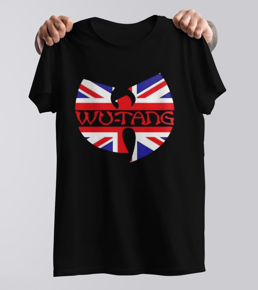 Wu Tang Clan Union Jack UK 2026 London Manchester Tour T-Shirt
