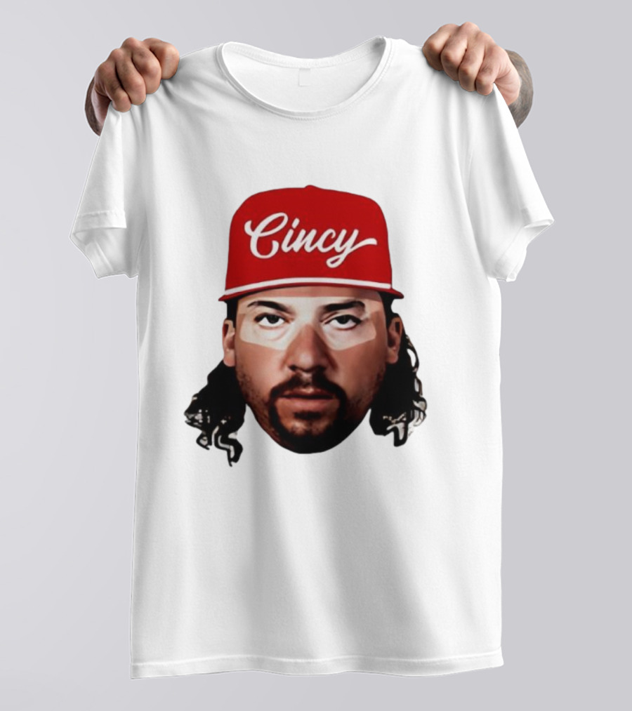 Kenny Powers Cincy Red Cap Character Portrait T-Shirt