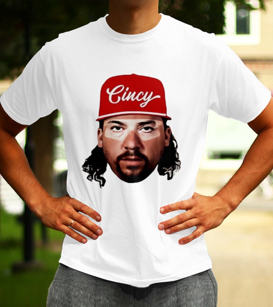 Kenny Powers Cincy Red Cap Character Portrait T-Shirt