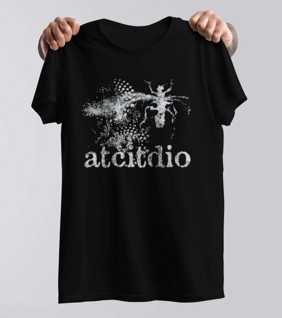 Atcitdio Bug Beetle Insect Pixelated T-Shirt