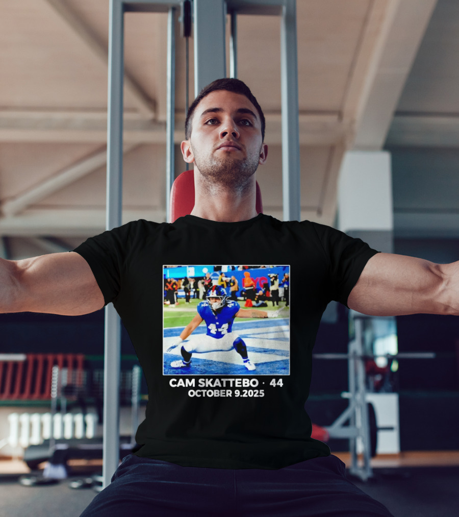 Cam Skattebo 44 October 9 2025 Football Action T-Shirt
