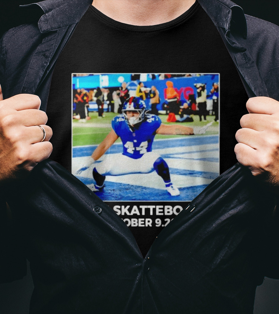 Cam Skattebo 44 October 9 2025 Football Action T-Shirt