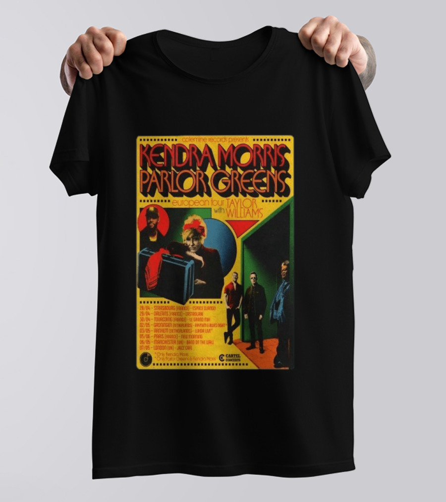Kendra Morris Parlor Greens European Tour Taylor With Williams 2026 T-Shirt