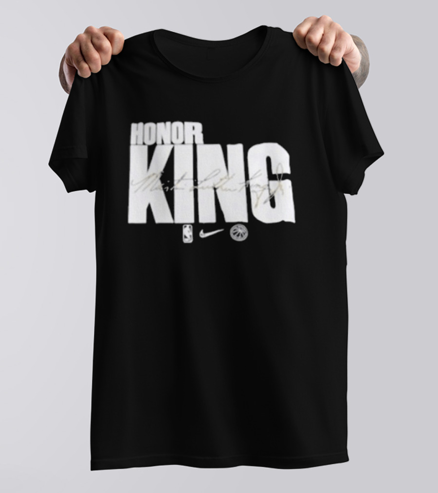 Nike Golden State Warriors Honor The King Martin Luther King Jr NBA T-Shirt