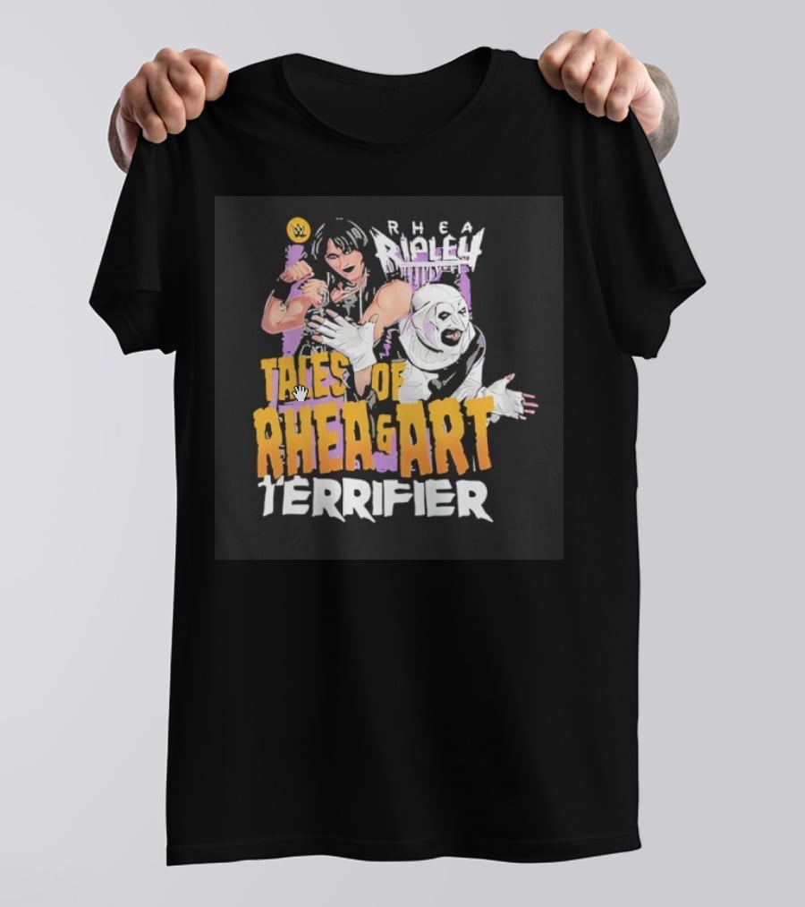 Rhea Ripley Tales Of Rhea And Art Terrifier T-Shirt