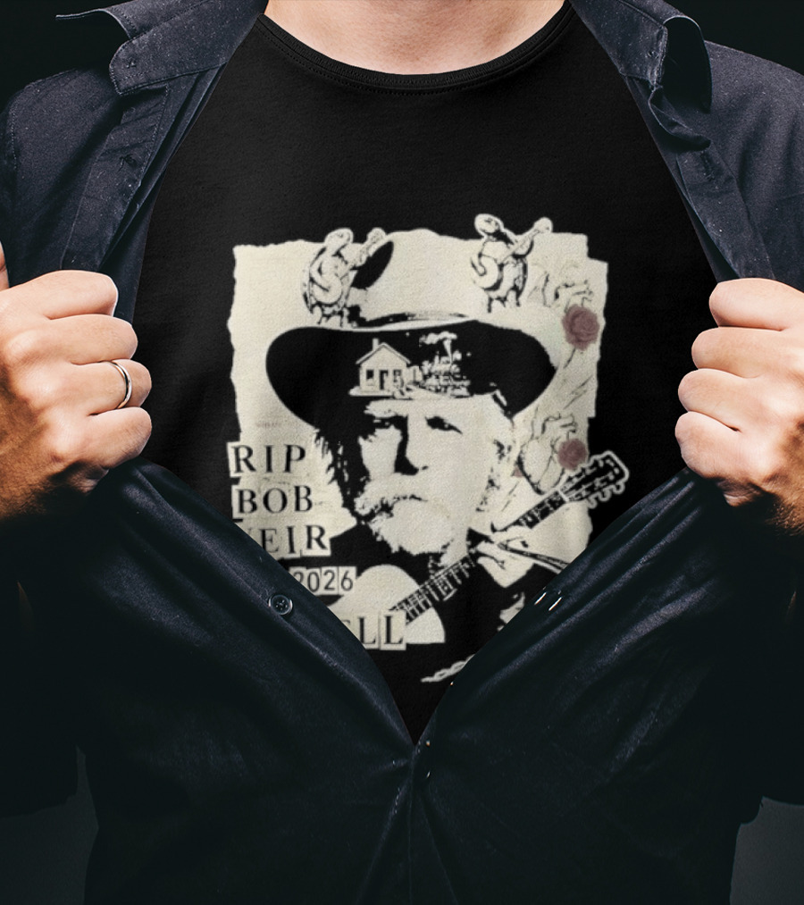 RIP Bob Weir 1947 2026 Terrapin Station Farewell T-Shirt