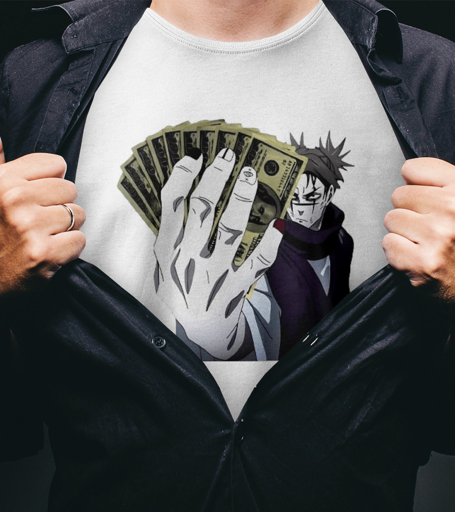 Choso Jujutsu Kaisen Money Fan Anime T-Shirt